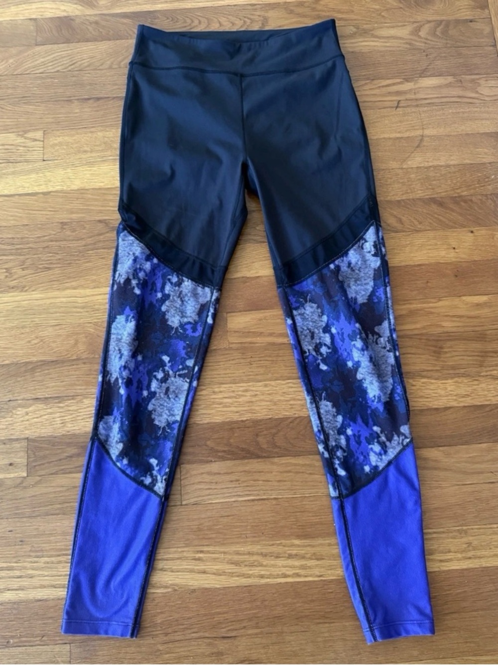Gymshark Black Leggings with White Logo